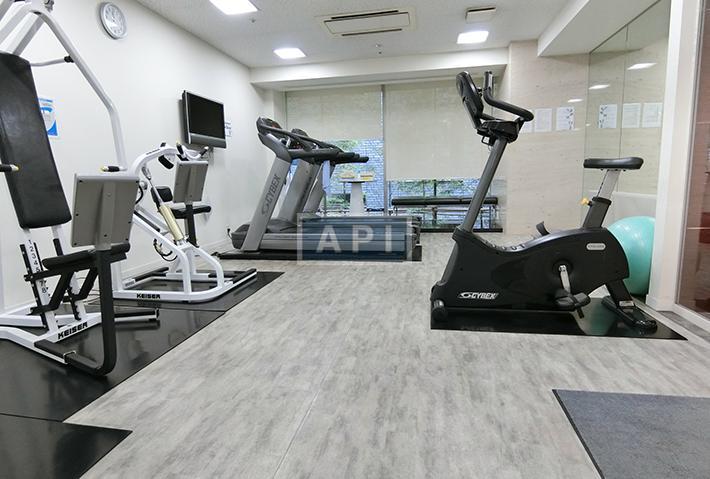 Fitness room | AZABU DAI-ICHI MANSIONS Exterior photo 11